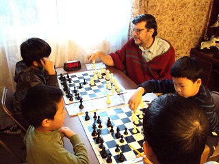 Group chess lessons